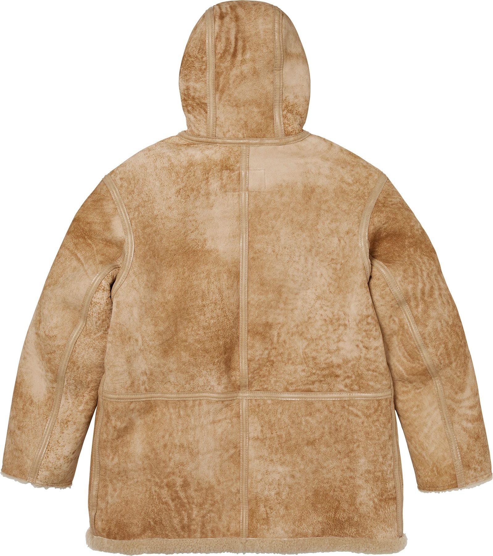 Supreme®/Schott® Hooded Shearling Coat view 4